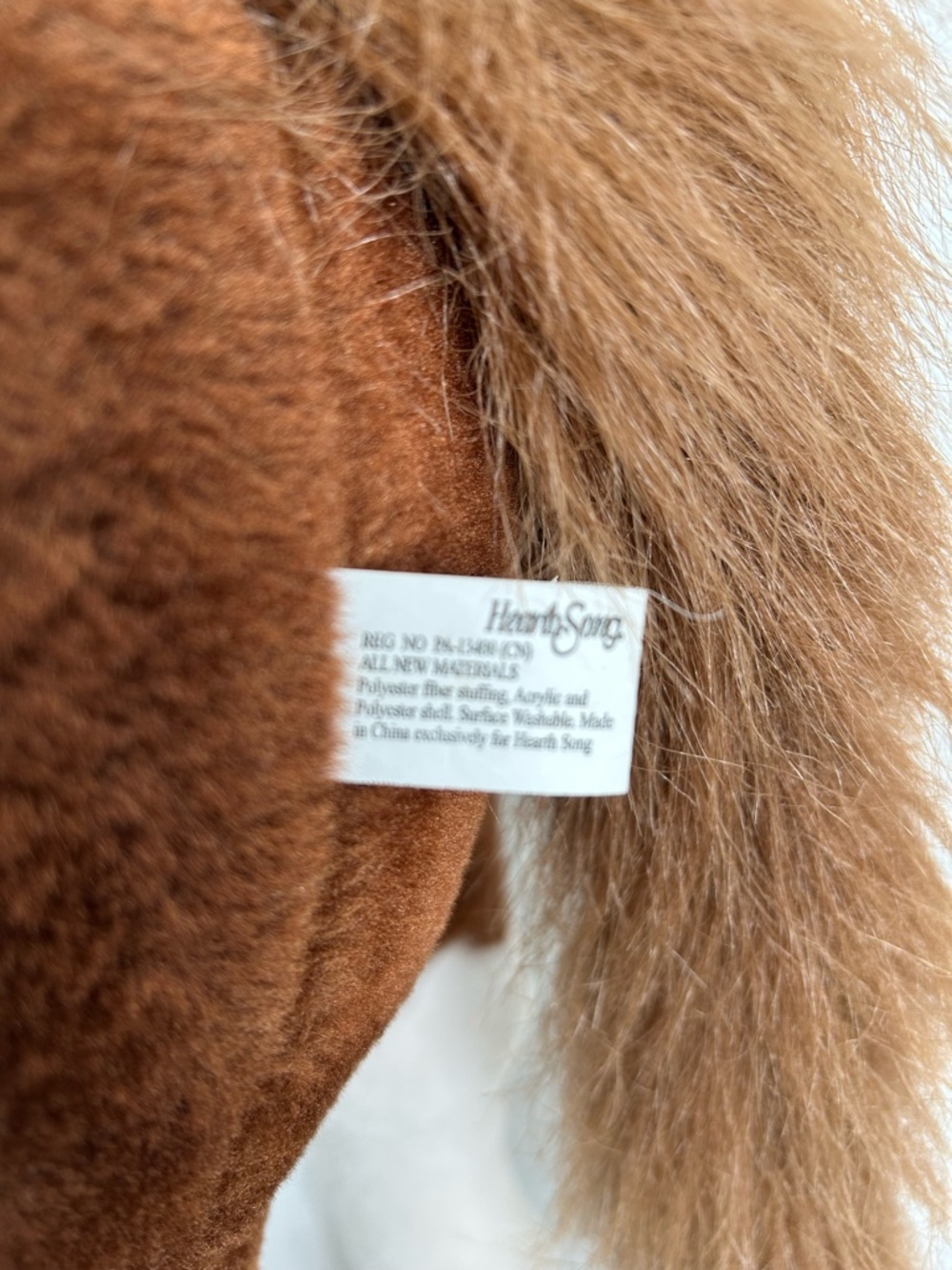 HearthSong 22" plush horse - Picture 11 of 13